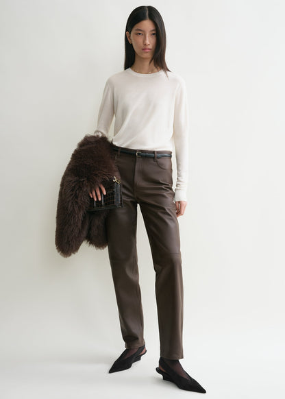 Fine Crew-neck Knit
