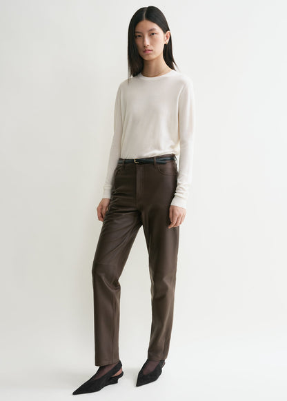 Fine Crew-neck Knit